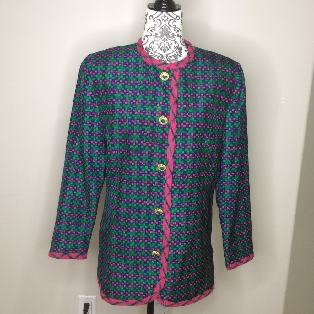 Silk Blazer anne crimmins for umi collections
